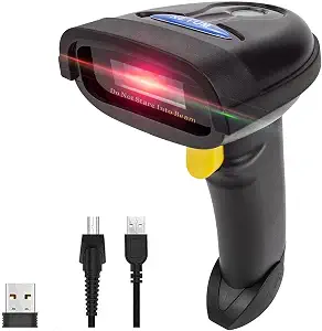 NETUM 2D Barcode Scanner, Support 2.4G Wireless & Bluetooth & USB Wired - B07CBS52KJ