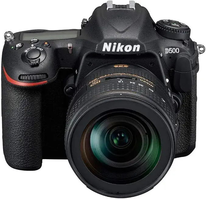 Nikon D500 DX-Format Digital SLR with 16-80mm ED VR Lens - B01A7Q0KZ6