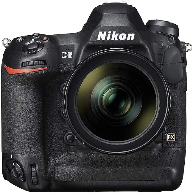 Nikon D6 FX-Format Digital SLR Camera Body, Black (Renewed) - B099SZ9DGF