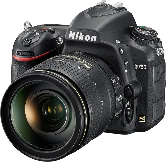 Nikon D750 Digital SLR Camera Body & AF-S 24-120mm f/4 G VR ED Zoom-Nikkor Lens - B01CDCRGNG
