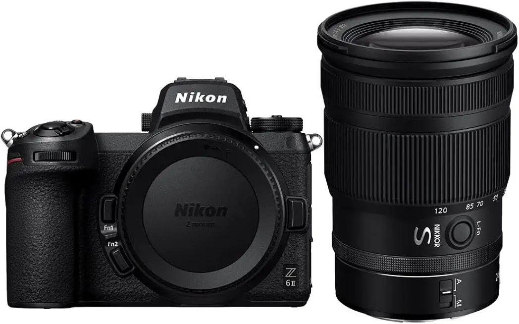 Nikon Z 6II FX-Format Mirrorless Camera Body Black with Nikon 24-120mm f4.0 S Lens Kit - B09WZFCJP5