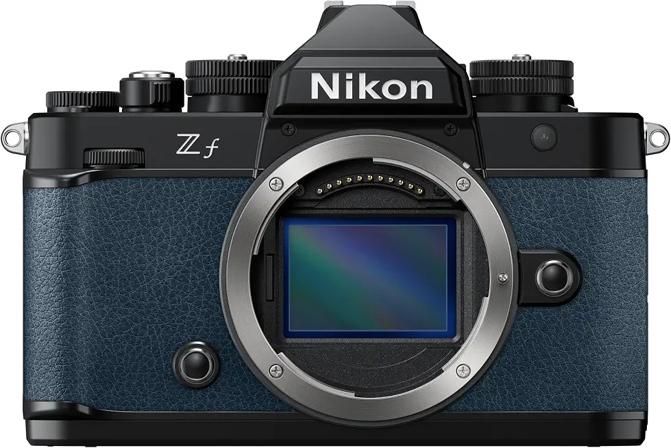 Nikon Z f FX-Format Mirrorless Camera Body – Indigo Blue - B0DM9656K1