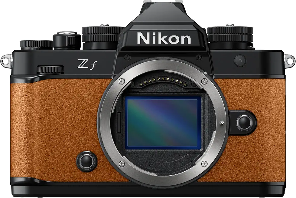 Nikon Z f FX-Format Mirrorless Camera Body – Sunset Orange - B0DM9C5ZWL