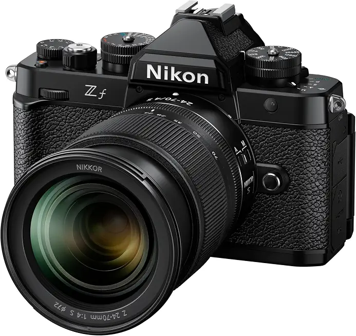 Nikon Z f with Zoom Lens | Full-Frame Mirrorless Stills/Video Camera with 24-70mm f/4 Lens - B0CQHZ78QM