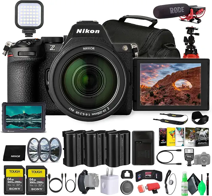 Nikon Z5 II Mirrorless Camera with 24-200mm f/4-6.3 VR Lens | Full-Frame 24.5MPs (1688) + - B0F8PDN8S2