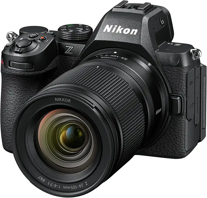 Nikon Z5 II with Lightweight Zoom Lens | Full-Frame mirrorless Stills/Video Camera with 24-105mm Zoom - B0GFBN2WQQ