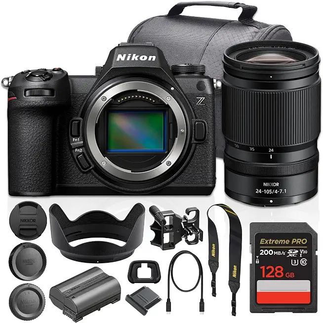 Nikon Z6 III Mirrorless Camera with 24-105mm Lens Kit Bundle - B0HGZFPMQF