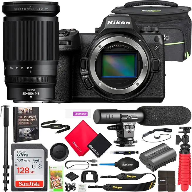 Nikon Z6III Full Frame Mirrorless FX 6K Camera with NIKKOR Z 28-400mm f/4-8 VR Lens - B0GV1Q4ZTL
