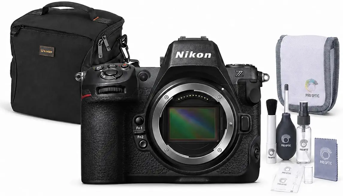 Nikon Z8 Mirrorless Camera Body Bundle, 45.7MP Full-Frame Stacked CMOS Sensor, 8K Video, 4K 120p, - B0CNVY5RK7