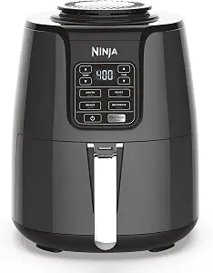 Ninja AF101 Air Fryer, 4 Qt Capacity, 4-in-1 Crisp, Roast, Reheat, Dehydrate, Dishwasher Safe Parts, - B07FDJMC9Q