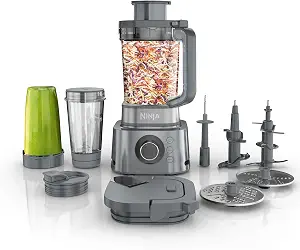 Ninja Foodi Power Blender & Processor System, 7 Functions, Silver, SS401 - B098RCQVRB