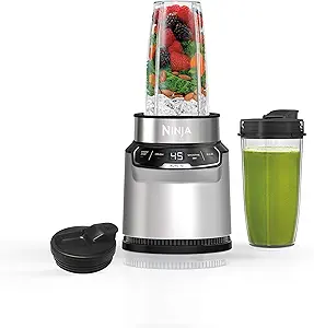 Ninja Nutri-Blender Pro with Auto iQ, 1100PW, (2) 24oz Cups, BN401 - B08QXJ31WR