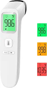No-Touch Thermometer for Adults and Kids, Accurate Digital Baby Thermometer - B0824XNJSW