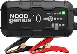 NOCO GENIUS10 10A 6/12V Smart Battery Charger, Trickle Charger & Maintainer - B07W3QT226