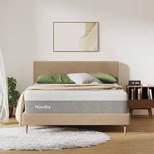 Novilla Bliss Queen Size Mattress, 12 Inch Gel Memory Foam Mattress Queen - B083YYBNF9