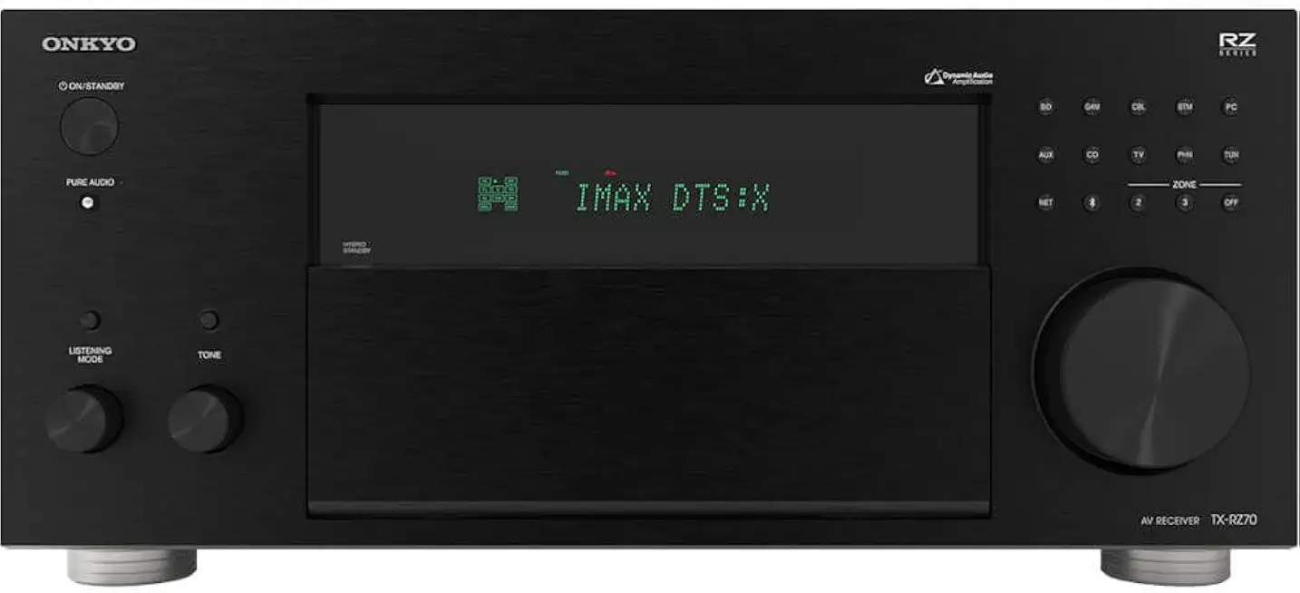 Onkyo TX-RZ70 11.2-Channel AV Receiver - 140 Watts Per Channel, Dirac Live Out of Box, - B0BZWR8JWV
