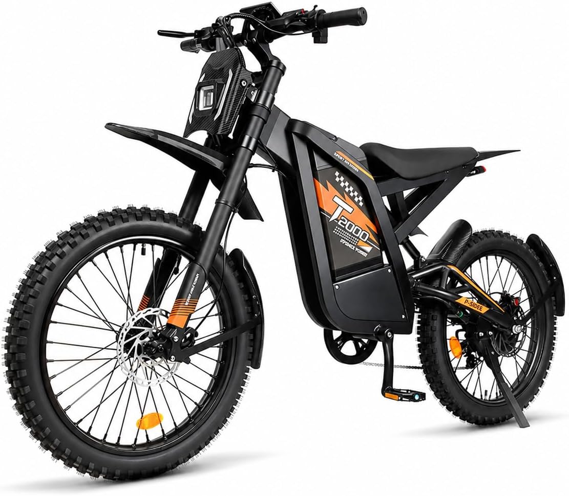 OUXI GT2000 Electric Dirt Bike for Adults Peak 4000W Motor - B0G58FL7VN