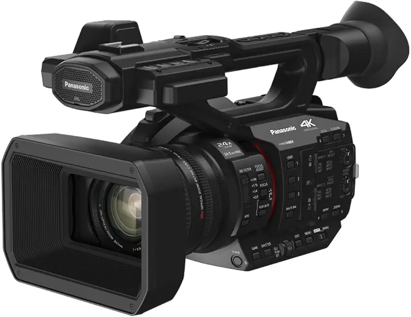 Panasonic Camcorder, Professional Quality 4K 60p, 1.0-inch Sensor, 24.5mm Wide-Angle Lens and Optical 20x Zoom, - B0BDGFRV72