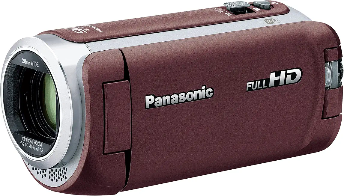 Panasonic HC-W590MS-T [Digital Hi-Vision Video Camera Built-in Memory 64GB Brown] Camcorder 2021 Model - B09LHJTFJX