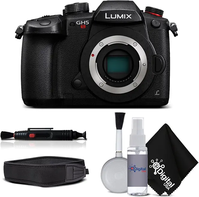 Panasonic Lumix DC-GH5S Mirrorless Micro Four Thirds Digital Camera Package Bundle - B07CKGZSVD