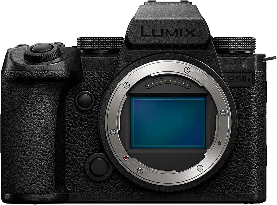 Panasonic LUMIX S5IIX Mirrorless Camera, 24.2MP Full Frame with Phase Hybrid AF, New Active I.S. - B0CJ44QZHM