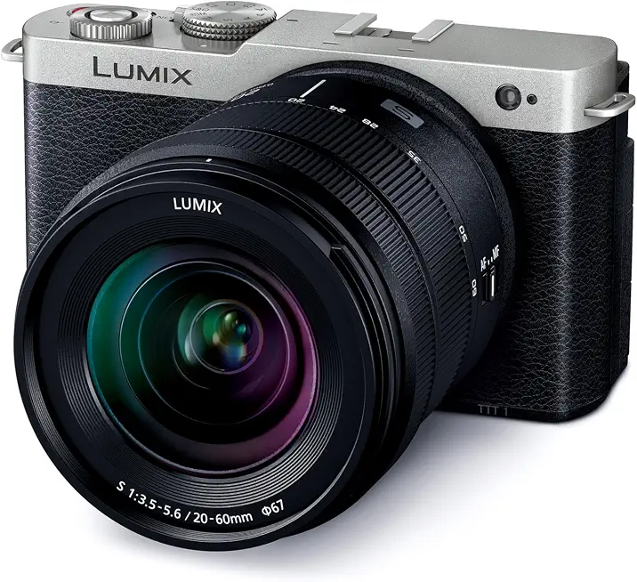 Panasonic LUMIX S9 Full Frame Camera with 20-60mm F3.5-5.6 L Mount Lens, DC-S9KS (Silver) (International - B0D53VSKLG