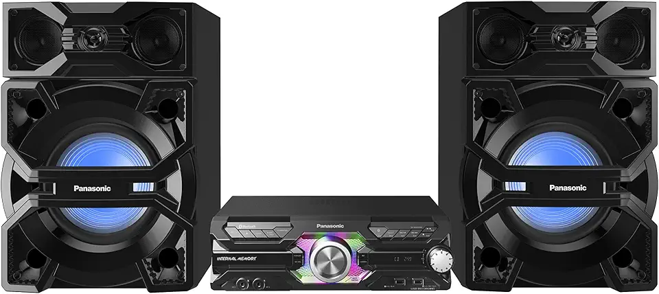 Panasonic SC-MAX3500EK High Power Audio System (2400W), Black - B07DCTPQG6