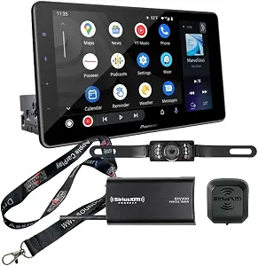 Pioneer DMH-WT3800NEX 9" Android Auto, CarPlay, Bluetooth Floating Type Multimedia Receiver Bundled with + (1) - B0CLVMNBVS