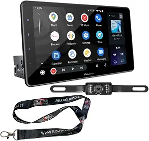 Pioneer DMH-WT3800NEX 9" Android Auto, CarPlay, Bluetooth Floating Type Multimedia Receiver Bundled with + (1) - B0CLVNY59V