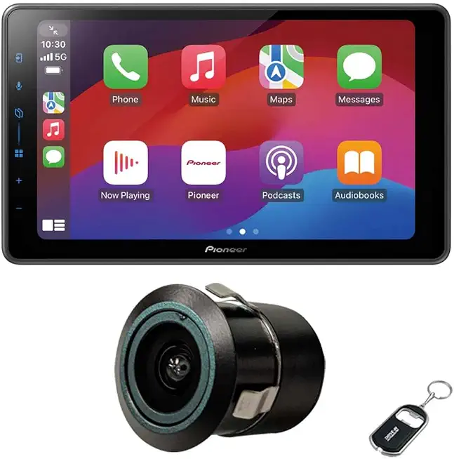 Pioneer DMH-WT5000NEX 9" Single-DIN Digital Multimedia Receiver with Backup Bullet Camera - B0F5JLDLVQ