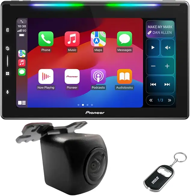 Pioneer DMH-WT6000NEX 10.1" Single DIN Digital Multimedia Receiver with ND-BC010 Backup Camera - B0DJHFTW68