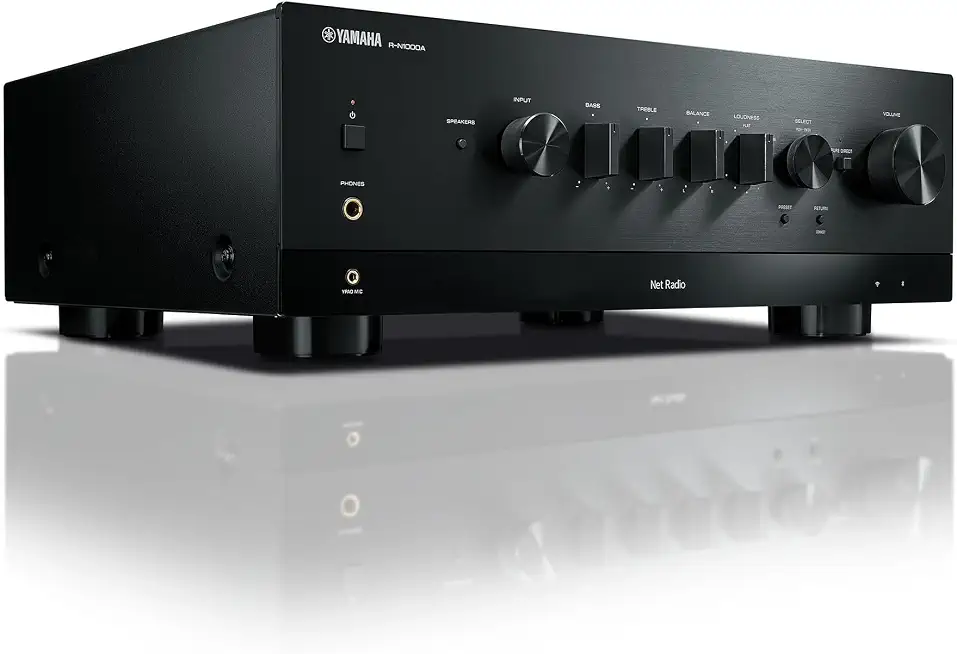 R-N1000A Network Receiver with Phono, HDMI and Built-in DAC, Black - B0CH21DG43