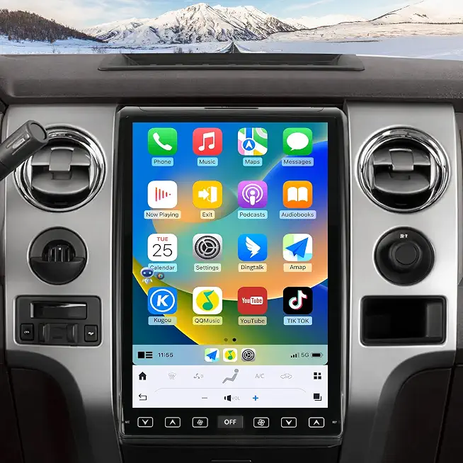 Radio for Ford F150 2009 2010 2011 2012 14.4inch 8+128G - B0G5DX49ZV