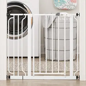 Regalo Safety 29"-38.5" Easy Step Baby Gate, Bottom of Stairs & Doorways - B001OC5UMQ