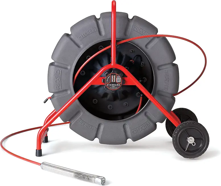 RIDGID 63603 200' Standard SeeSnake Self Leveling TruSense Sewer Camera Reel, Sewer Inspection - B084SQ1369