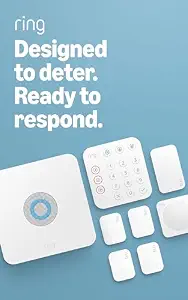 Ring Alarm 8-Piece Kit (newest model), Home or business security system with optional 24/7 professional - B07ZPMCW64