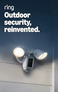 Ring Floodlight Cam Wired Plus, Outdoor Home or Business Security with Motion-Activated 1080p HD Video - B08F6DWKQP