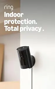 Ring Indoor Cam (newest model) — Home or business security in 1080p HD video, Black - B0B6GJBKRK