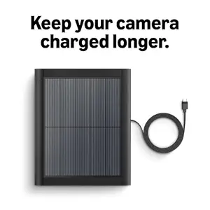 Ring Solar Panel (2nd Generation), 4W for Outdoor Cam Plus, Outdoor Cam (Stick Up Cam), - B0B27QLY6L