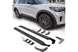 Running Boards Fit for Ford Explorer 2020-2026 Side Steps with Mud Flaps | OEM Style,No-Drill,Easy - B0GZP1WDSK