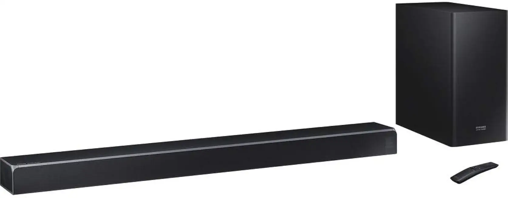 Samsung Harman Kardon 5.1.2 Dolby Atmos Soundbar HW-Q80R with Wireless Subwoofer, Adaptive Sound, Game Mode, - B07RSHJC1T