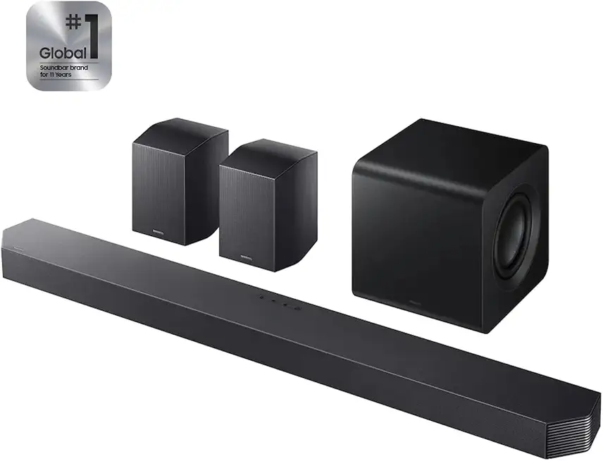 Samsung HW-Q930F 9.1.4 ch Q-Series Soundbar, Subwoofer & Rear Speaker, with Wireless Rear Speakers & - B0GWQTQDQC