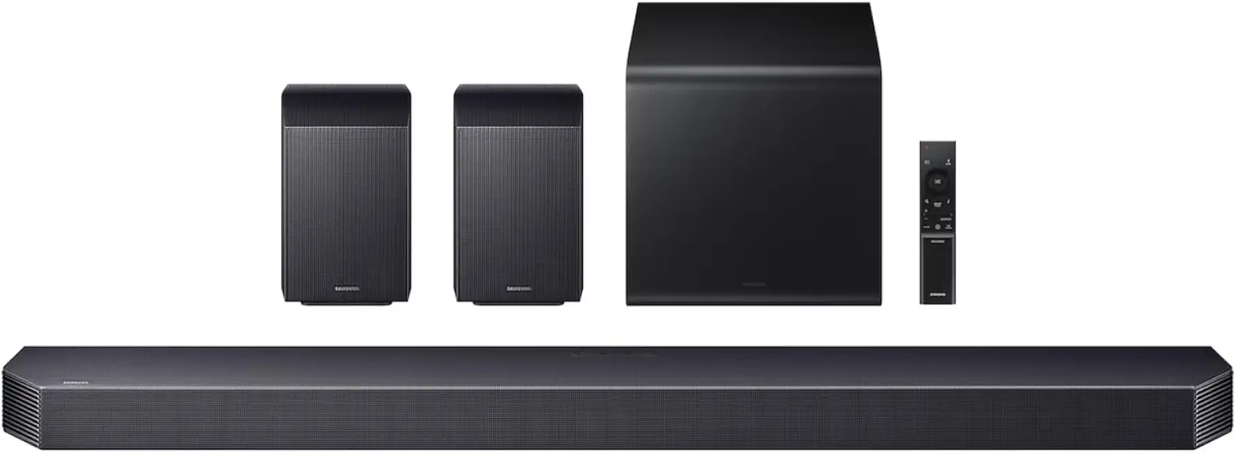 Samsung HW-Q930F 9.1.4ch Soundbar with Subwoofer & Rear Speakers, Wireless Dolby Atmos, DTS:X, Q-Symphony, SpaceFit - B0H39KKJZ5