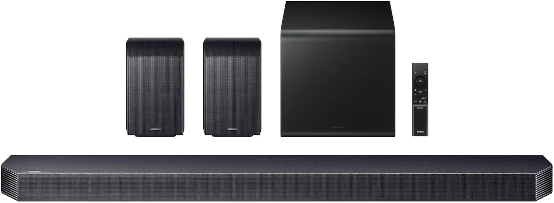 Samsung HW-Q930F Q-Series Soundbar, 9.1.4ch Wireless Dolby Atmos, Subwoofer + Rear Up-Firing Speakers, DTS:X, SpaceFit - B0GHYNZ86Z