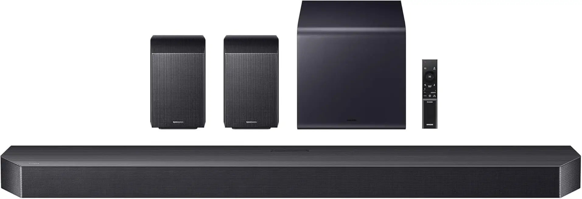 Samsung HW-Q990F 11.1.4ch Q Series Soundbar with Wireless Subwoofer & Rear Speakers, Wireless Dolby Atmos, - B0H2HL5CPF