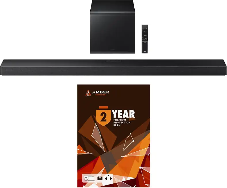 Samsung HW-QS700F 3.1.2 Ch Dolby Atmos Soundbar and Subwoofer with 2 Year Amber Protection Plan - B0F71B14CH