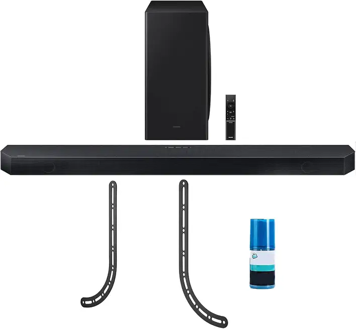 Samsung HW-QS730D 3.1.2ch Soundbar with True Dolby Atmos Sound with a Walts TV SOUNDBAR-Mount for - B0D6WKXRTZ