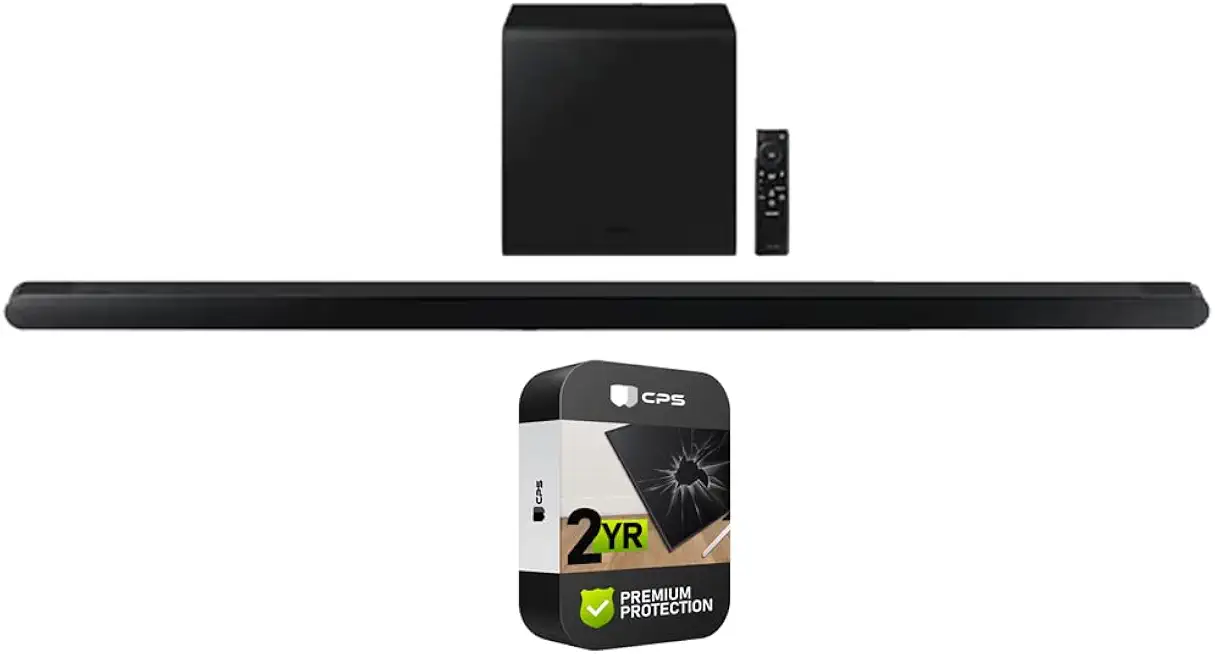 Samsung HW-S800B/ZA 3.2.1ch Soundbar with Wireless Dolby Atmos DTS:X Black 2022 (Renewed) Bundle with 2 - B0BRBQW85X