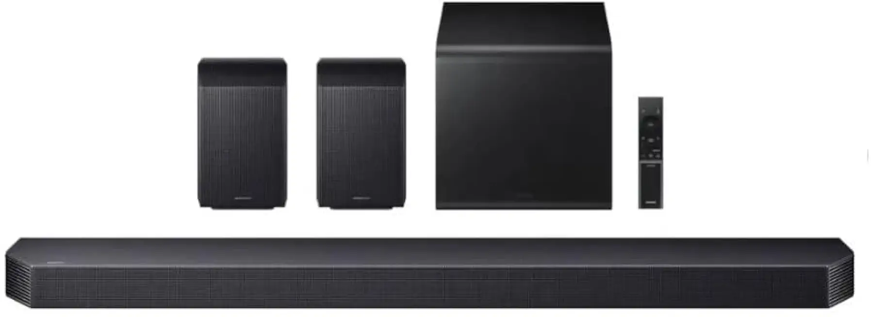 Samsung Q-SerieSamsungs Soundbar 9.1.4 ch w/Subwoofer + Rear Speaker Titan Black HW-Q930F/ZA - B0F8C6XD6P