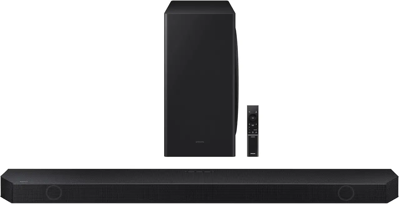 Samsung Q800D 5.1.2ch Soundbar w/Wireless Dolby Atmos Audio, Q-Symphony, SpaceFit Sound Pro, Adaptive Sound, Game - B0CTKRV7Z2